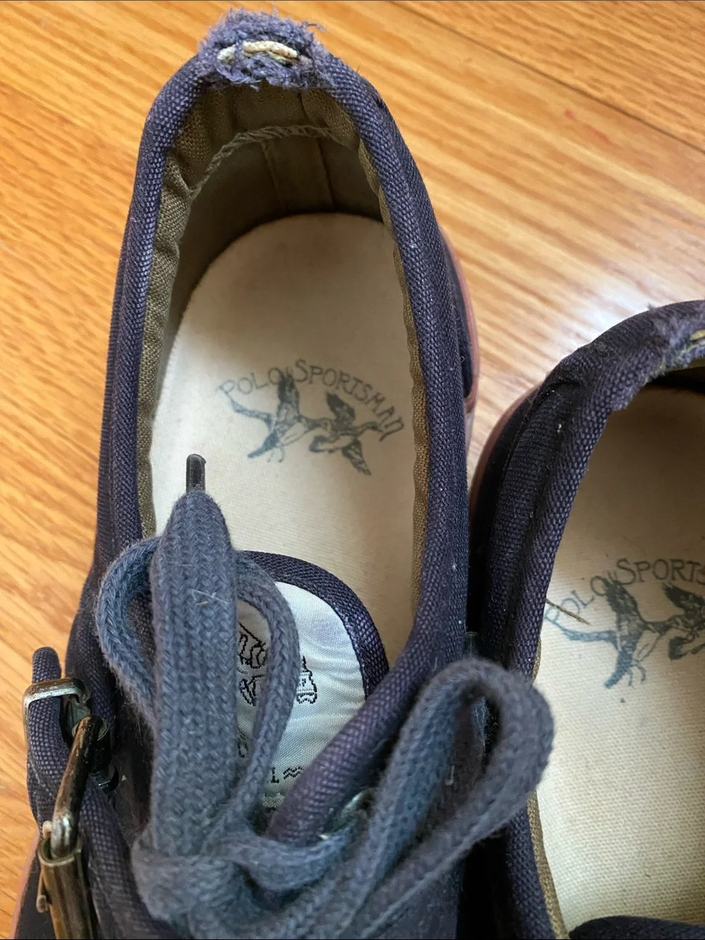 Vintage 90’s Polo Ralph Lauren Sportman buckle and tie shoe - Picture 3 of 9